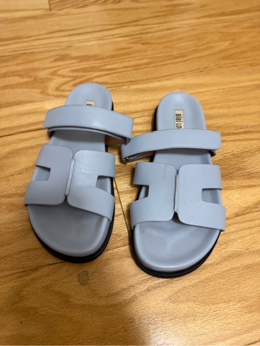 Bibi Lou Light Blue Slide Sandals